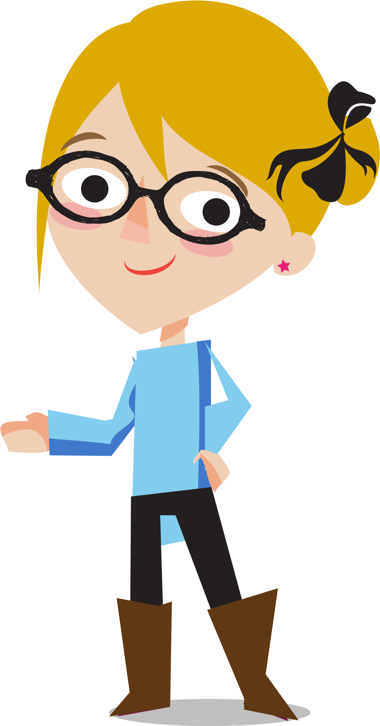 Contact Us - Cartoon (1576x2653)