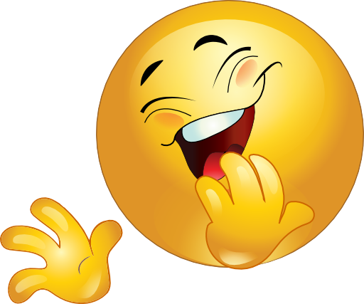 Laughing Smiley Face Emoticon (512x427)