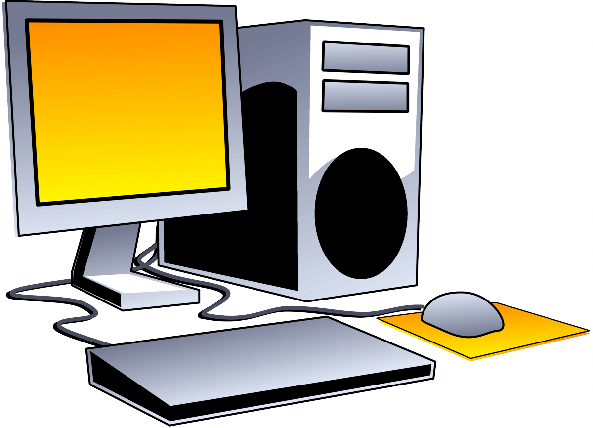 Computer Image - Computer Parts Clip Art (1200x866)