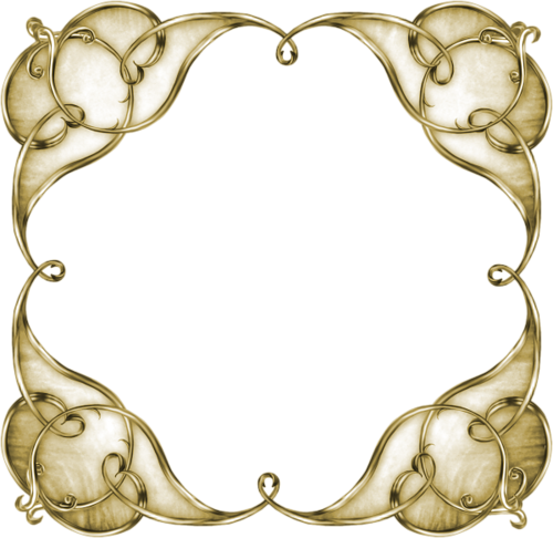 Vintage Scroll Frame - Любимая Подруга С Днем Рождения (500x486)
