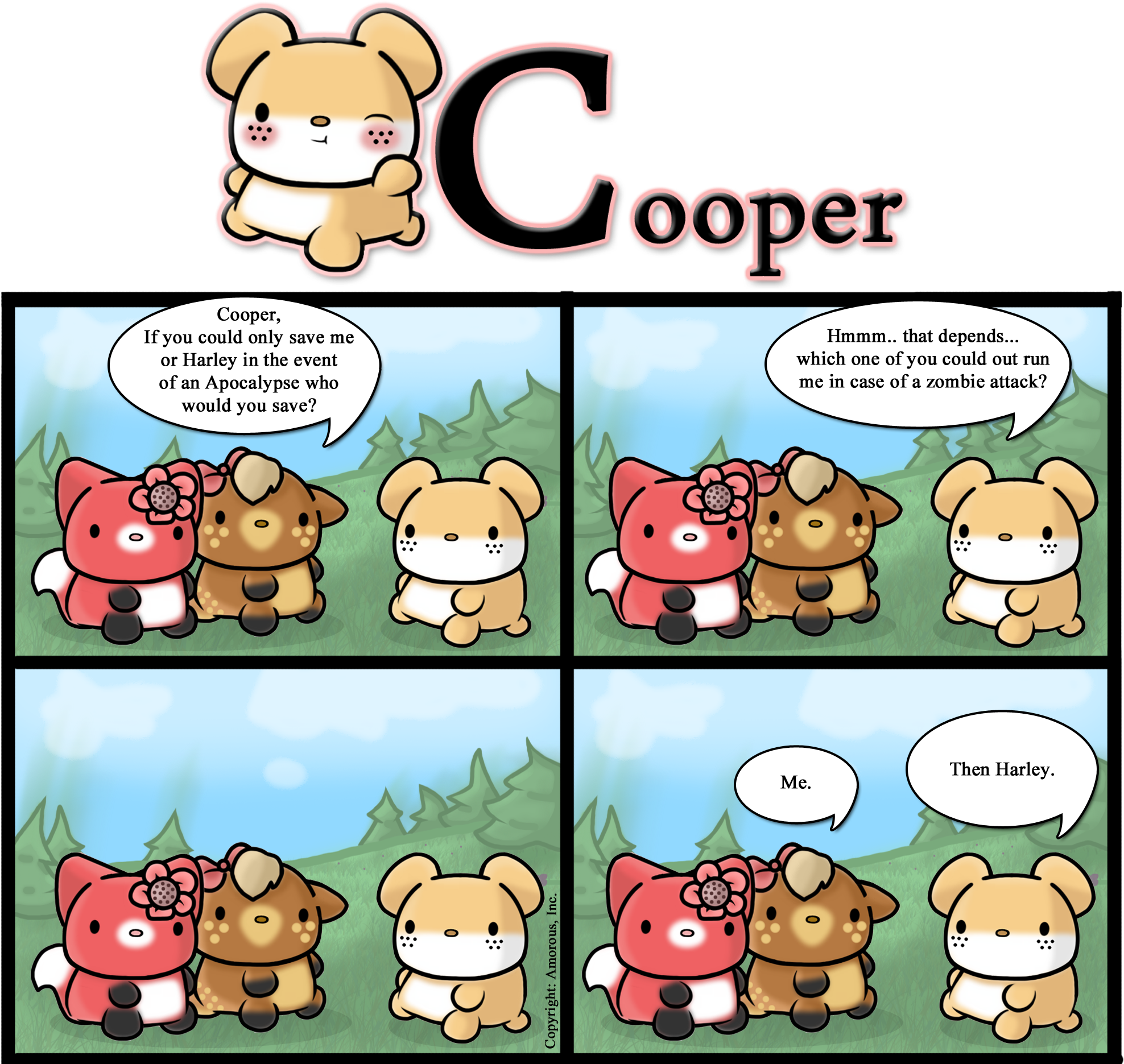 Love My Friends Comic (2080x1921)