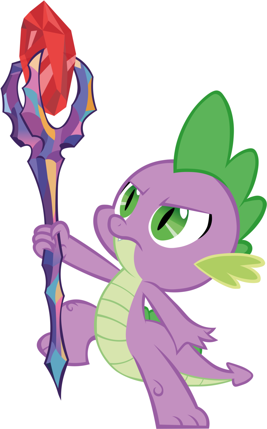Spike The Dragon Lord (1024x1526)