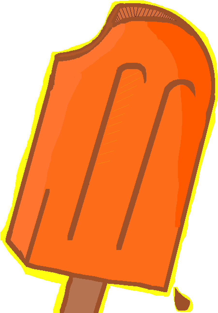 Orange Popsicle - Orange (1400x1400)