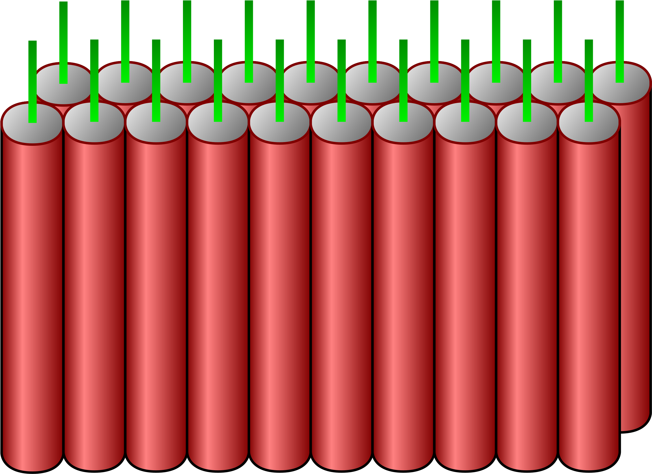 Firecrackers - Clip Art (2400x1786)