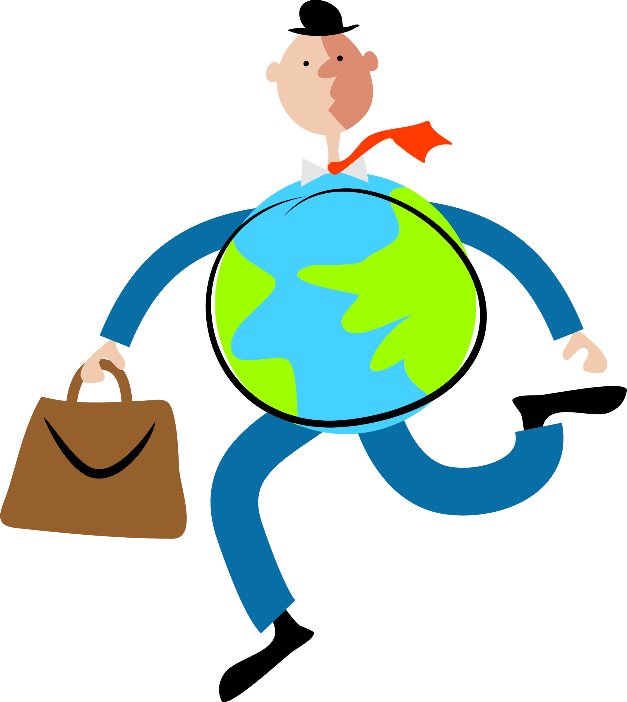 Big Image - Globe Man (2142x2400)