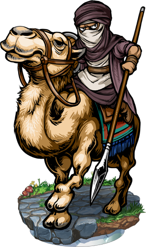 Camel Cavalry Figure - Cavalry (298x504)