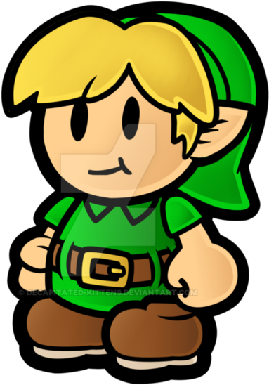 Paper Link - Paper Mario (894x894)