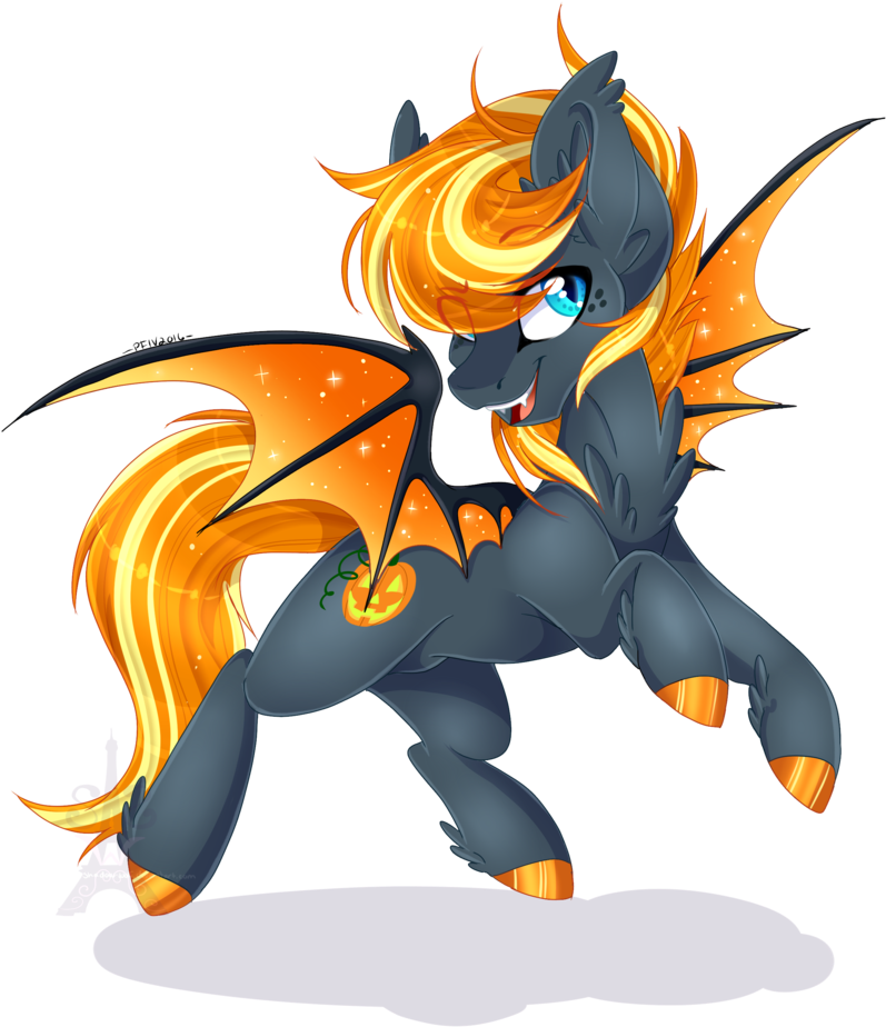 Jack O'lantern By Silent Shadow Wolf - Jack O Lantern Mlp (1024x1024)