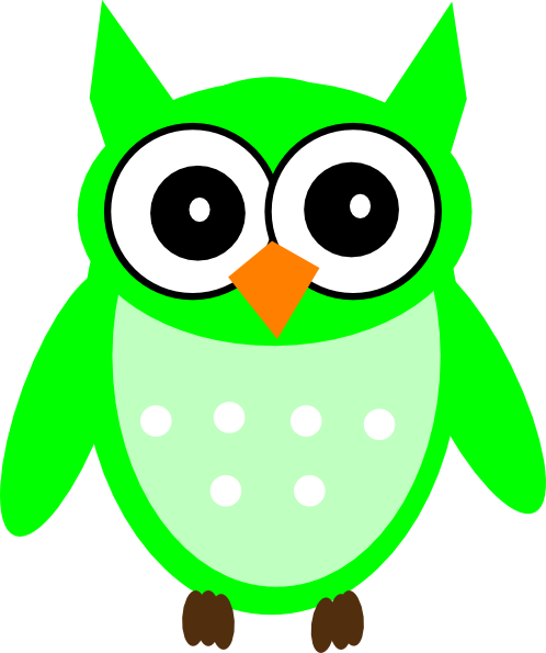 Transparent Background Owl Clipart (498x595)