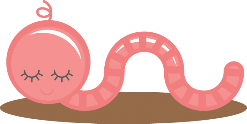 Worm Svg - Illustration (800x403)