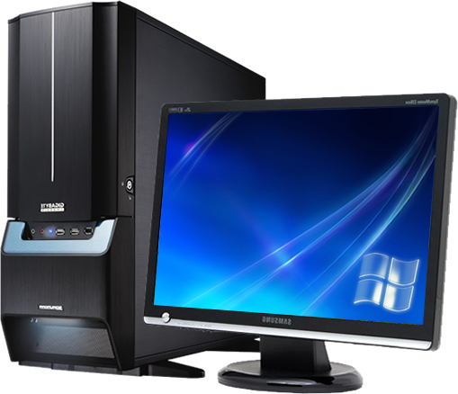 Icon Computer Desktop Pc Png Image - My Computer Icon (509x438)