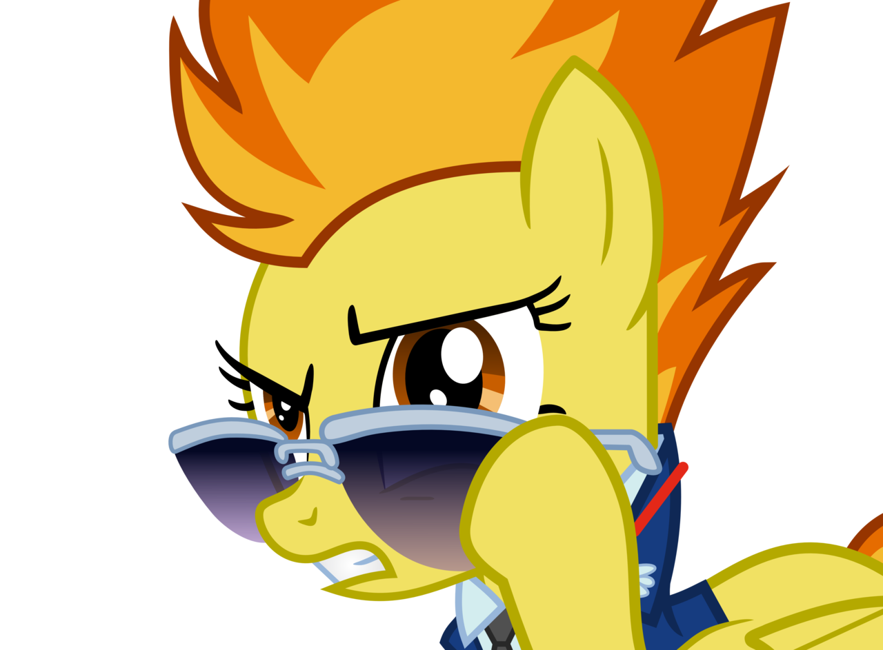 Spitfire The Wonderbolt Drill Instructor By Jackspade2012 - Mlp Sergeant Spitfire (1280x943)