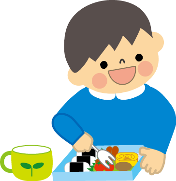 お 弁当 幼稚園 イラスト (364x374)