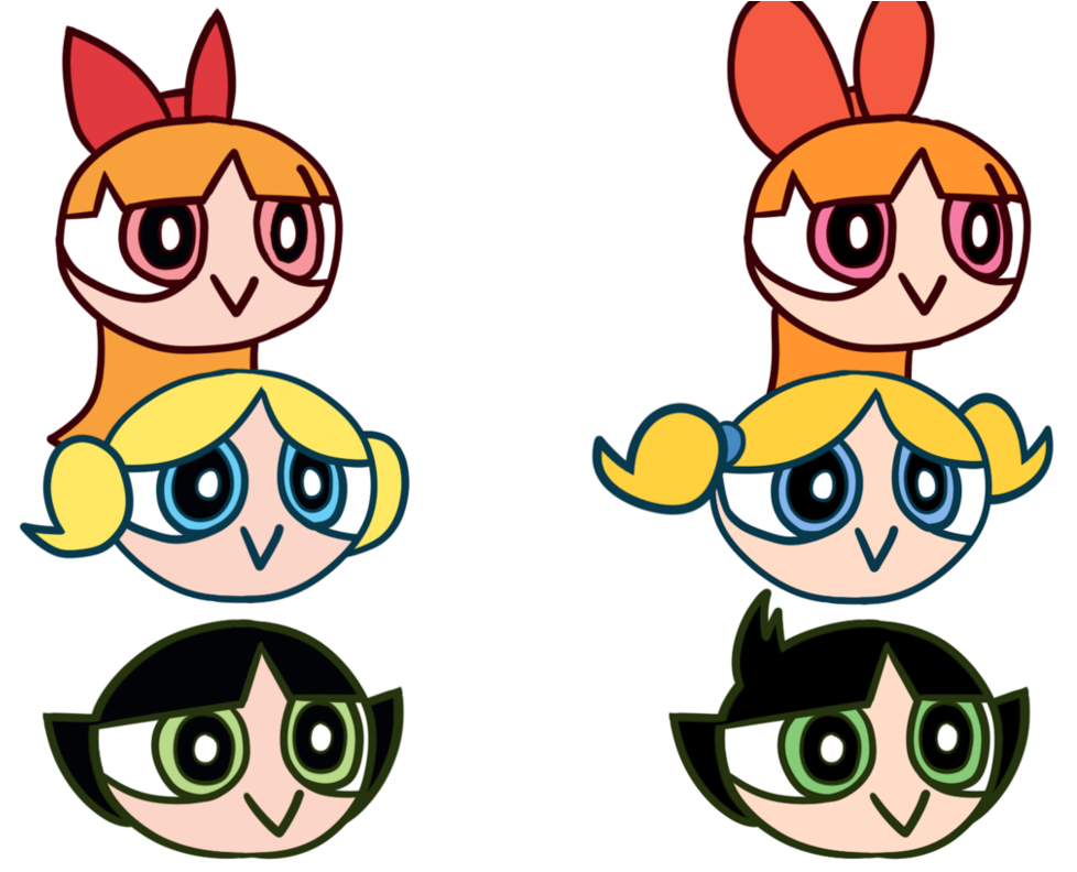 Powerpuff Girls Redesigns By Zandorkbread - Cartoon (993x804)