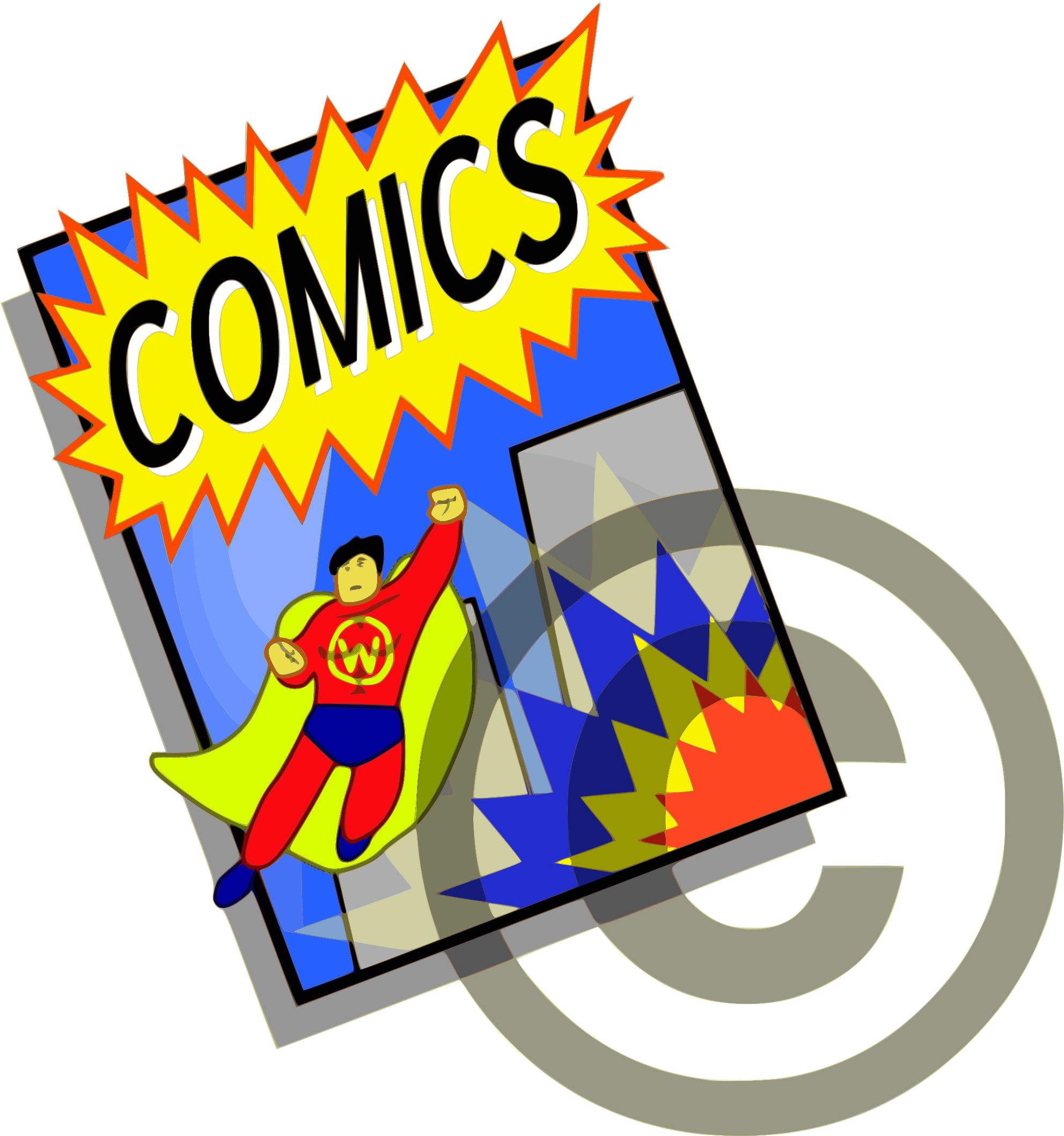 Open - Comics Png (2000x2133)