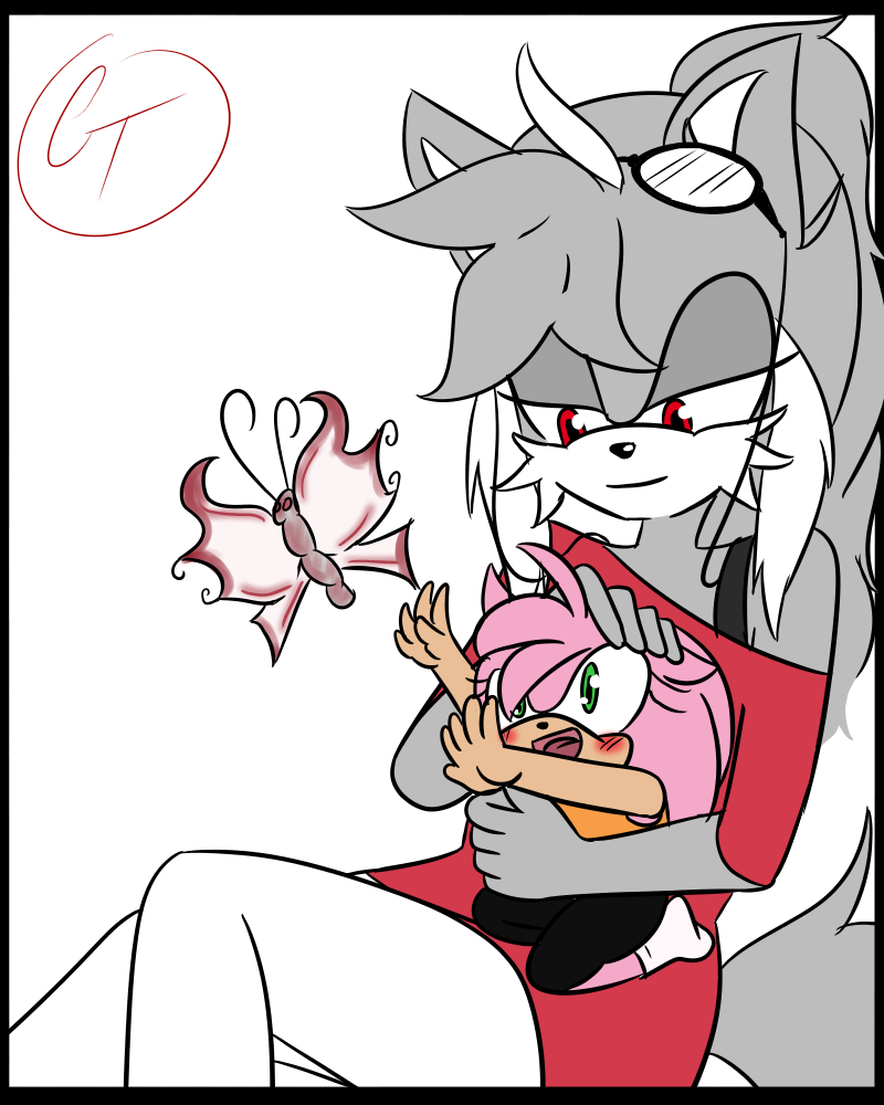 Babysitting~ Amy By Siinnack - Cartoon (800x1000)