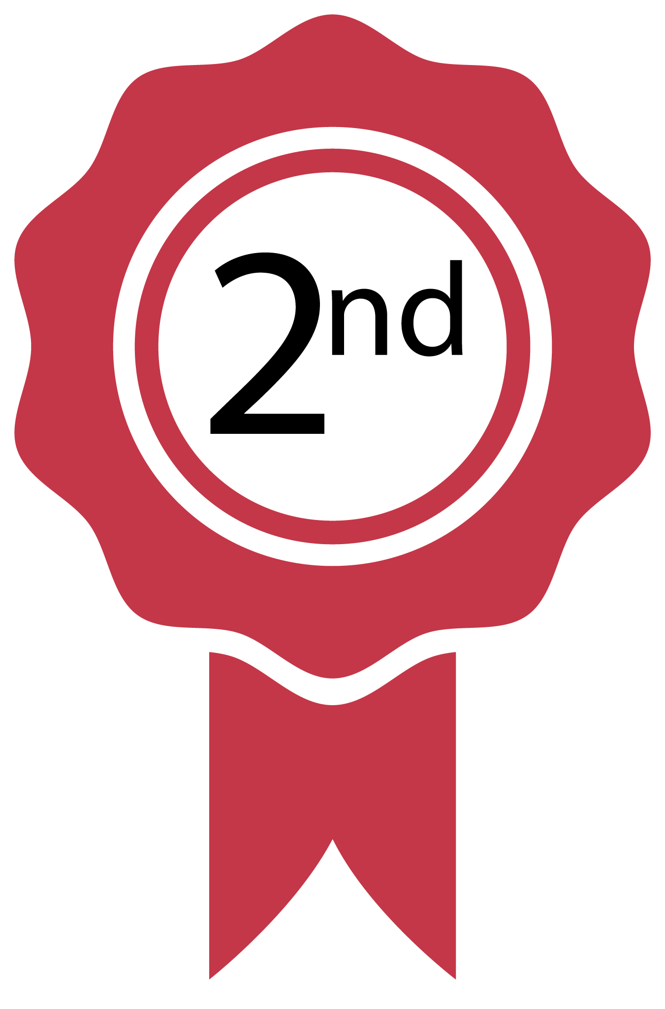 Second Place Check - 27th Anniversary, With Overlapping Wedding Rings And (1351x2049)