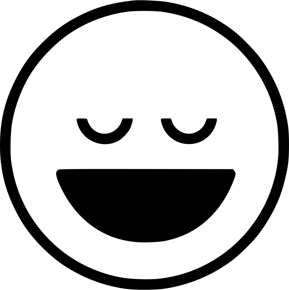 Quiet Laugh Comments - Smiley (980x982)