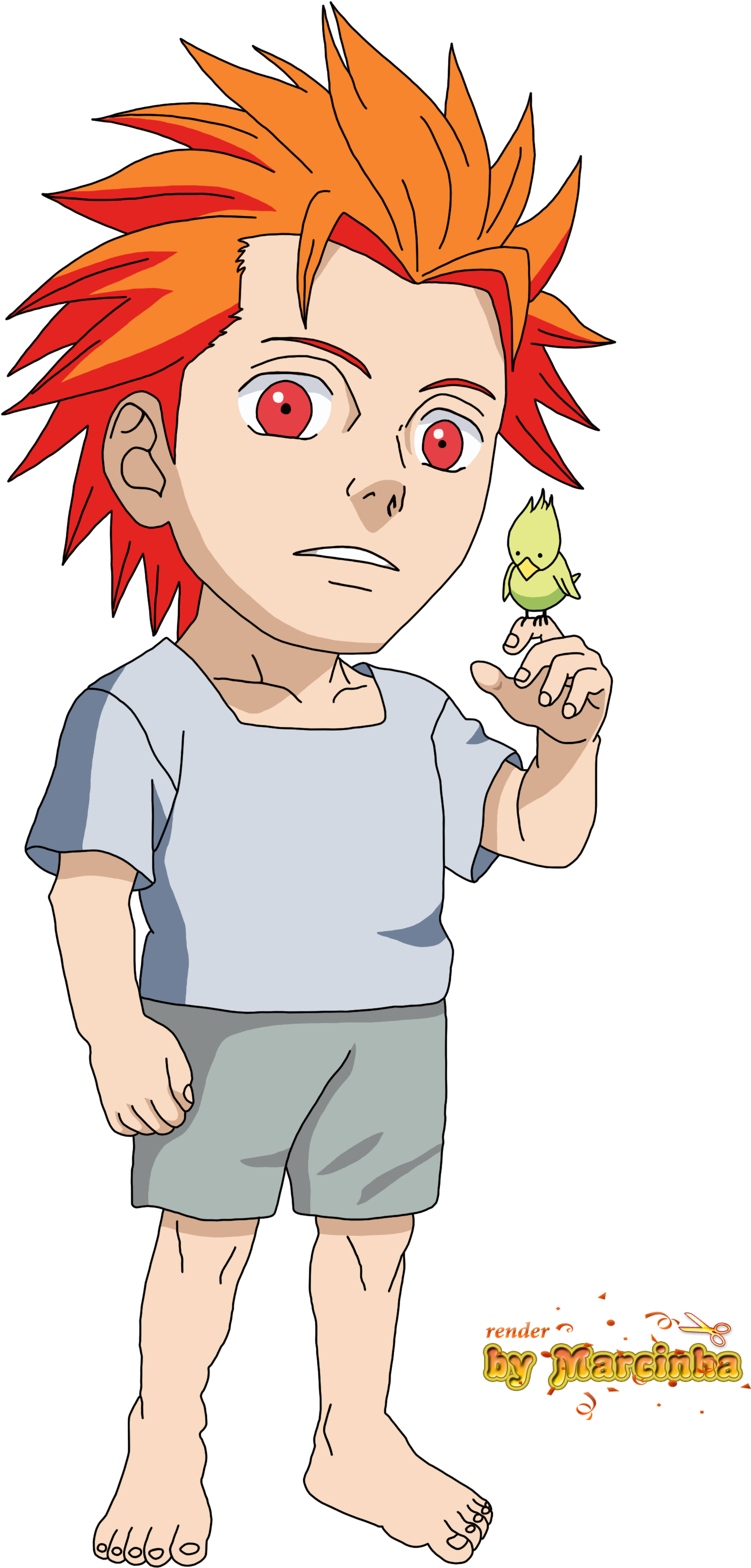 Render Chibi Jugo By Marcinha20 - Itachi (2000x3500)