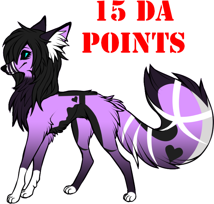 Pastel Goth Wolf Adopt 15 Points ~open~ By Vanadium - Joe Dassin (792x792)