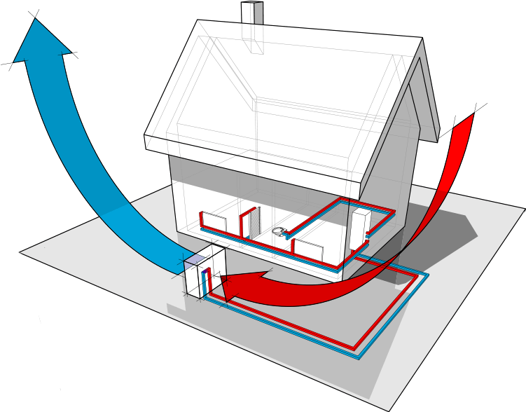 Air Source Heat Pump - Heat Pump (781x600)