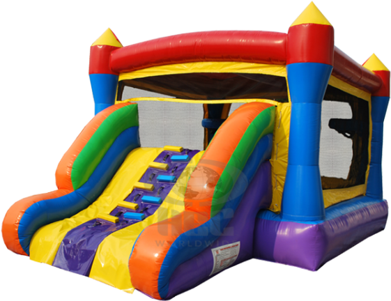 Fun House Combo - Inflatable (600x600)