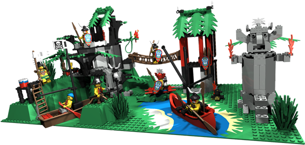 Enchanted Island With - Lego (640x360)