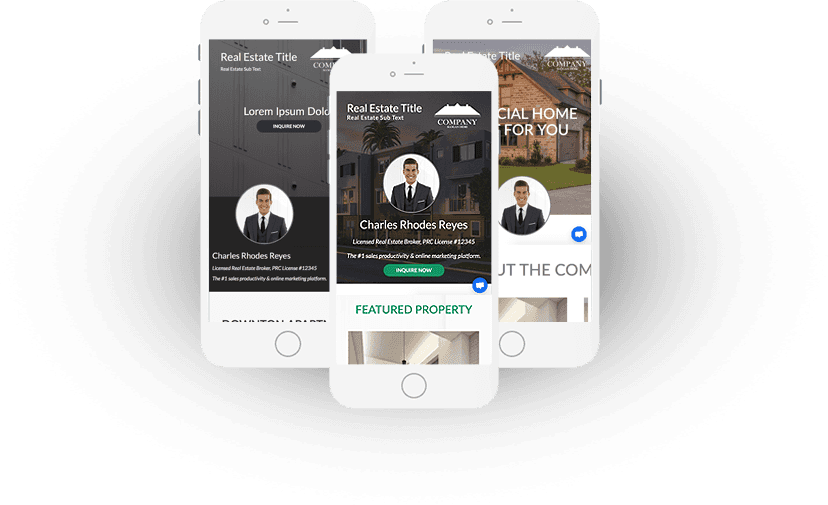 Modern & Mobile Responsive - Iphone (828x505)