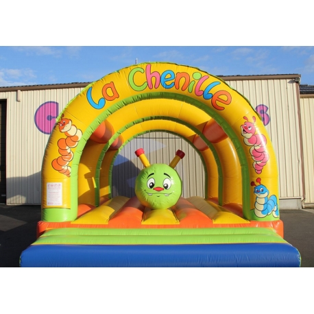 Location De Structure Gonflable Chenille - Inflatable Castle (458x458)