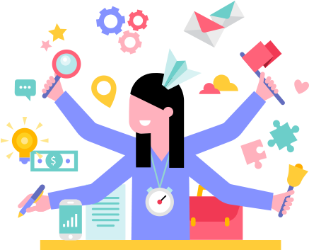 Organization And Employee Data - Graphic Design (600x375)