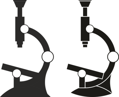 Microscope Icon Clipart Microscope Microsc - Clip Art (418x340)