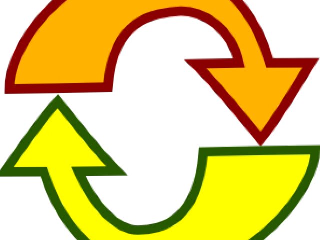 Arrow Clipart Recycling - Feedback (640x480)