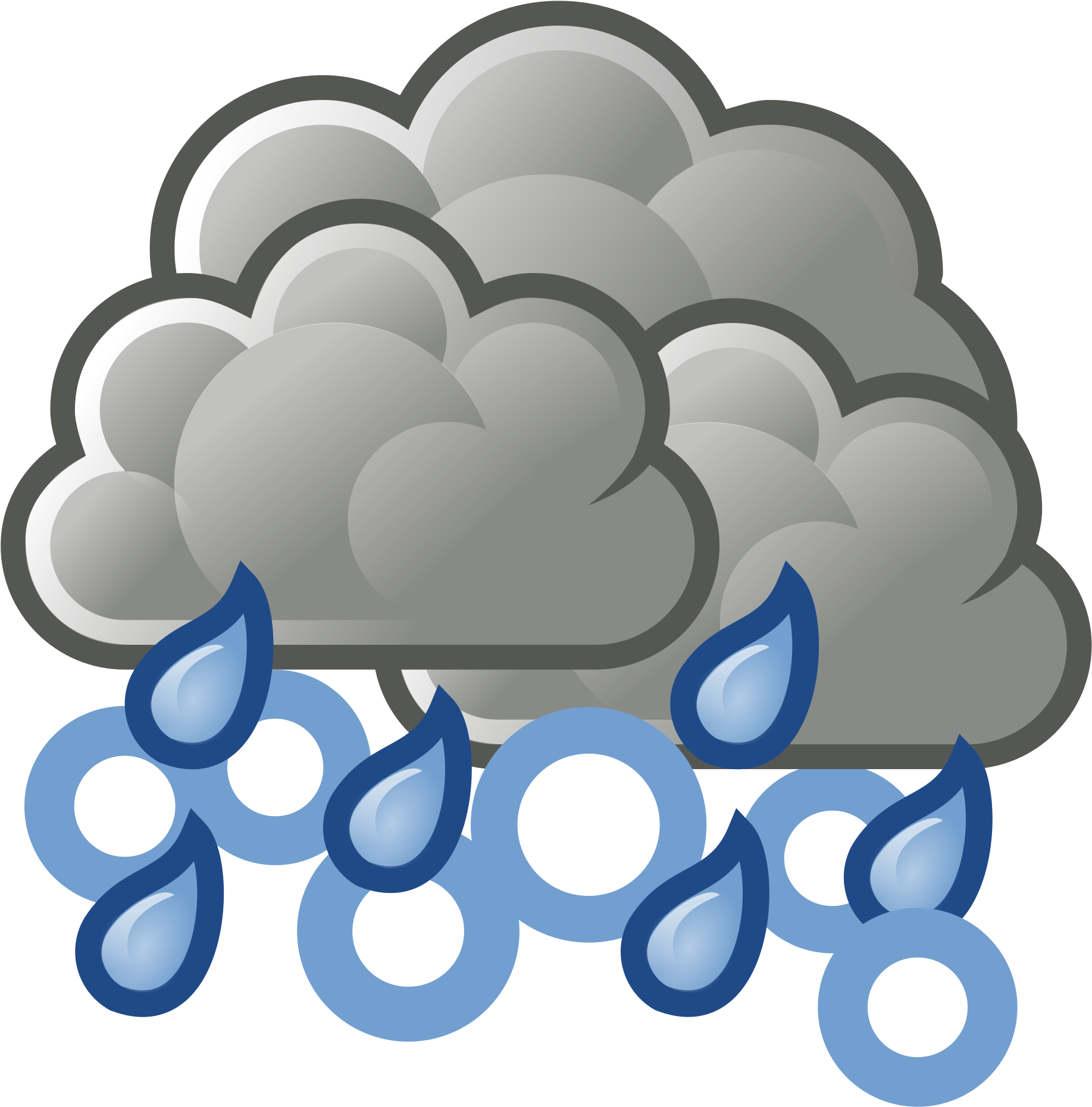 Open - Rain Clipart Transparent Background (2000x2000)