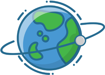 Save The Planet - Blue (350x350)