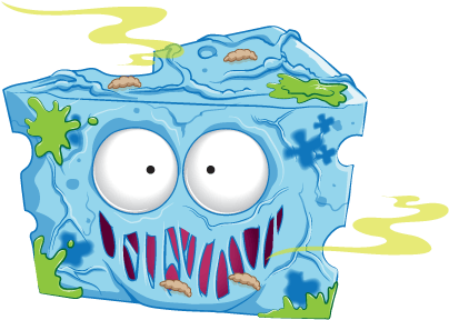 Blue Spew Cheese - Cheese (412x406)