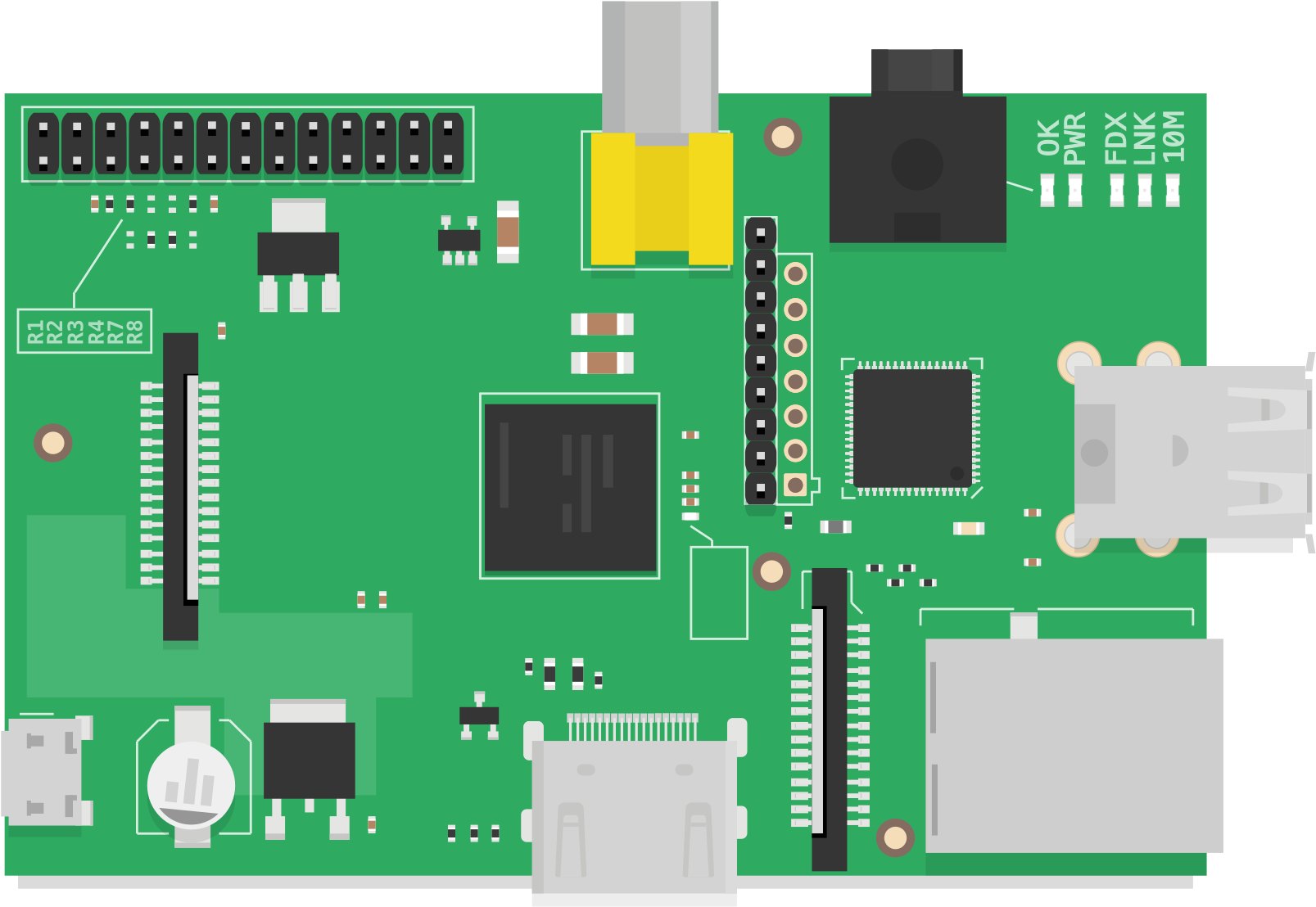 Open - Raspberry Pi Vector Png (2000x1400)