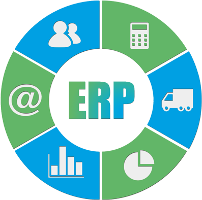 Erp Software Icon Vector Illustration Stock Vector - Sef Construction Pte Ltd (415x415)