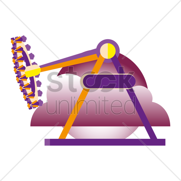 Pendulum Clipart Transparent - Pendulum Ride Vector (600x600)