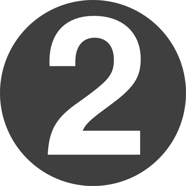 Number 2 Transparent Background (2000x2000)