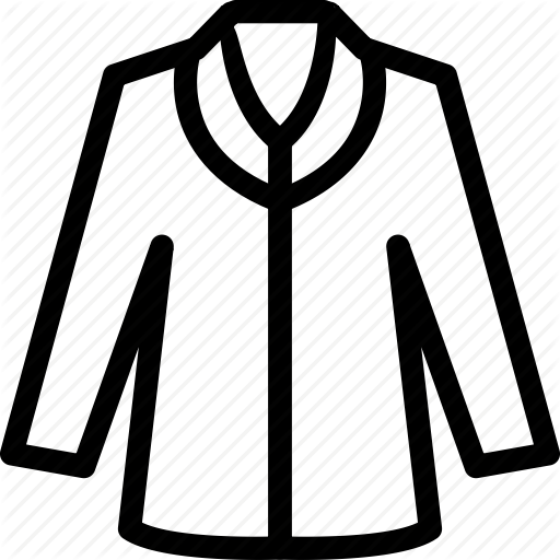 Jacket Clipart Lady Jacket - Coat Icon (512x512)