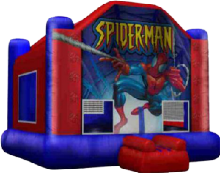 Bouncing Castle K5 - Jumping Castle For Spiderman (738x580)
