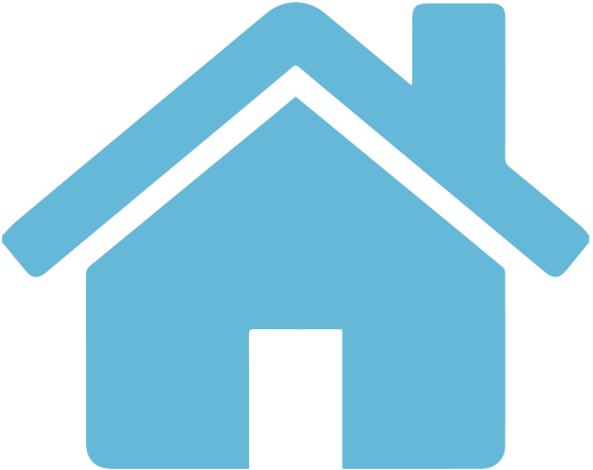 Icon Home Blue - Icon (538x427)