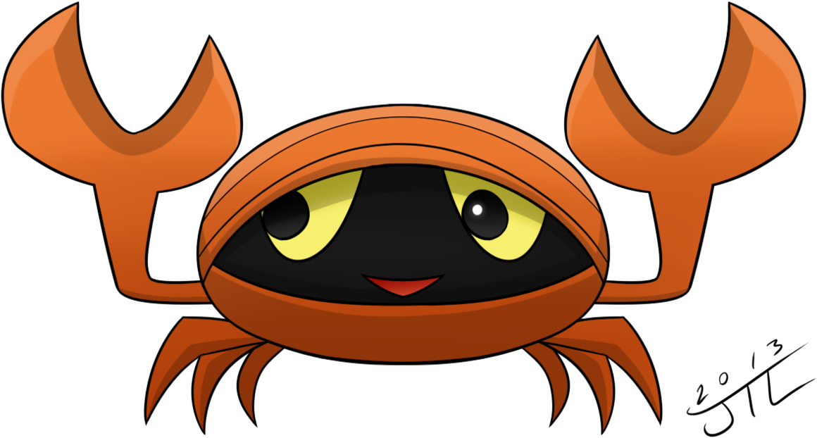 Crab By Entermeun - Cartoon (1197x668)