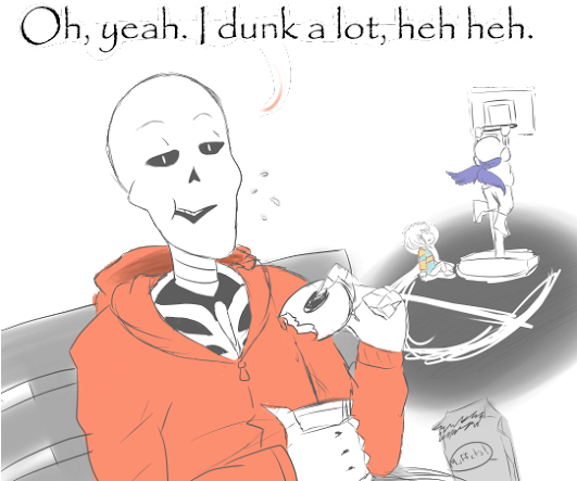 Photo - Underswap Papyrus Rule 34 (530x454)