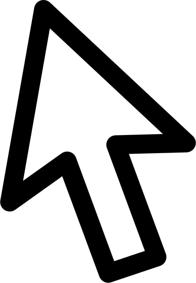 Pointer Clipart Small Mouse - Mouse Cursor Transparent Background (680x981)