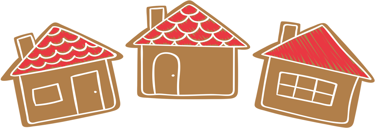 Get A Gingerbread House - Gingerbread House (1200x600)