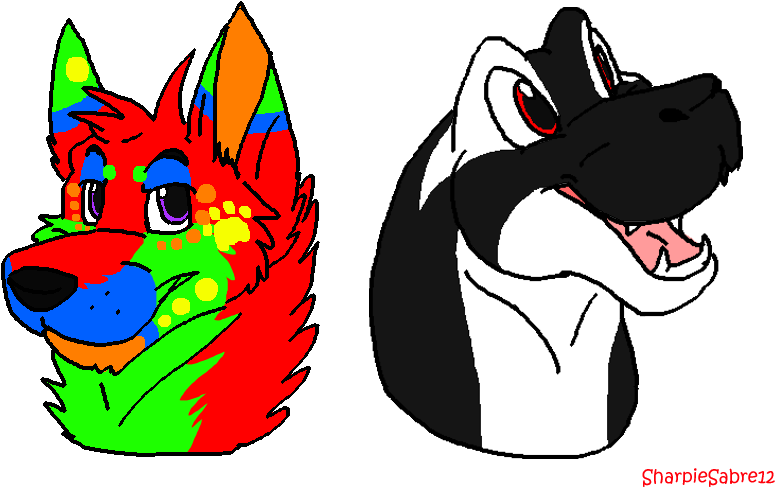 Pixelized[commission] - Sharpie - Cartoon (788x500)