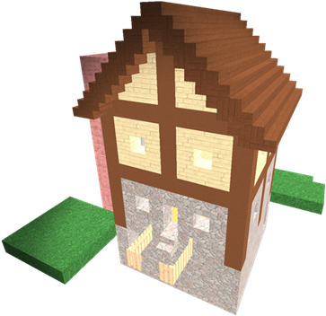 Minecraft House - Shed (420x420)