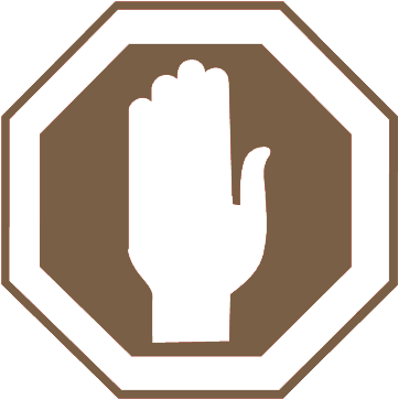 Stop Sign Template - Stop (383x363)