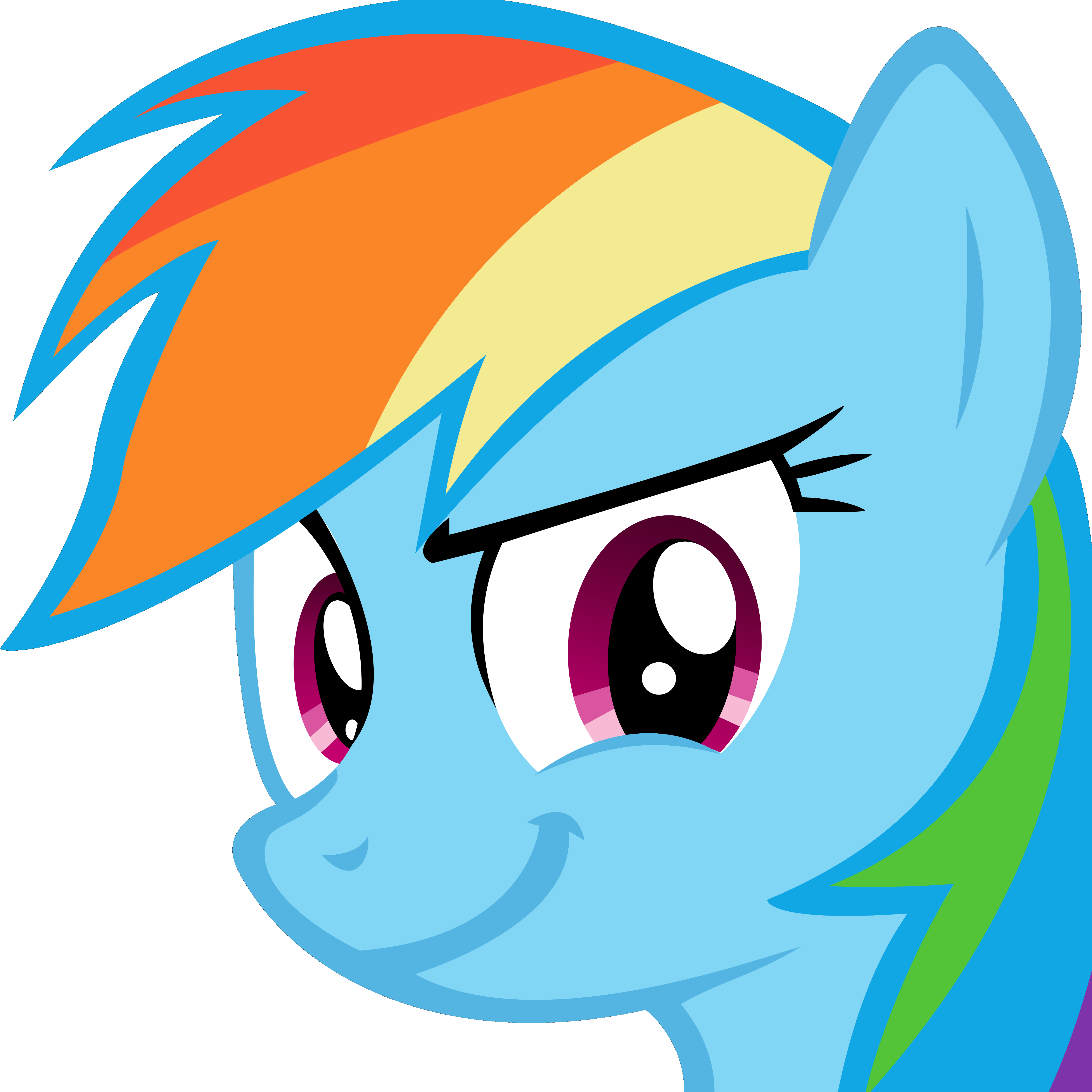 Rainbow Dash - Rainbow Dash Avatar (5000x5000)